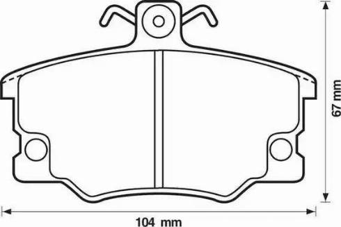 Stop 571309S - Kit de plaquettes de frein, frein à disque cwaw.fr