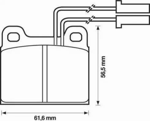 Stop 571384S - Kit de plaquettes de frein, frein à disque cwaw.fr