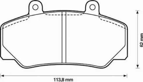 Stop 571370S - Kit de plaquettes de frein, frein à disque cwaw.fr