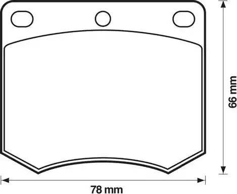 Stop 571247S - Kit de plaquettes de frein, frein à disque cwaw.fr