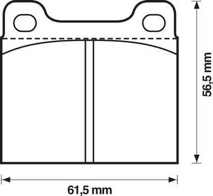 Stop 571279S - Kit de plaquettes de frein, frein à disque cwaw.fr