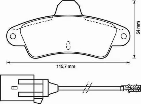 Stop 571755S - Kit de plaquettes de frein, frein à disque cwaw.fr