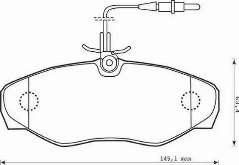 Stop 573095S - Kit de plaquettes de frein, frein à disque cwaw.fr