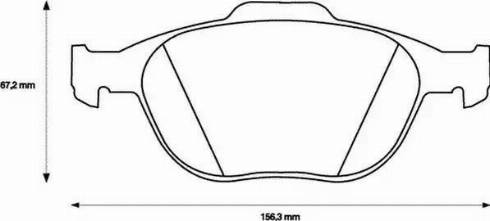 Stop 573085S - Kit de plaquettes de frein, frein à disque cwaw.fr