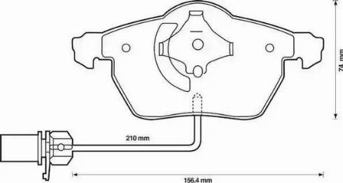 Stop 573037S - Kit de plaquettes de frein, frein à disque cwaw.fr