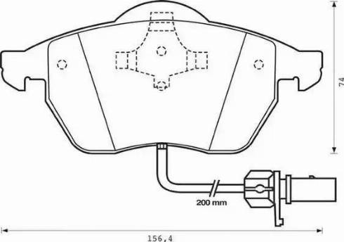 Stop 573022S - Kit de plaquettes de frein, frein à disque cwaw.fr