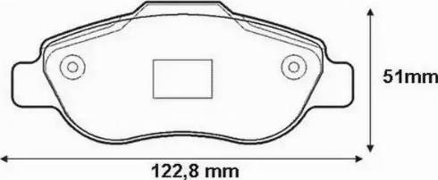 Stop 573168S - Kit de plaquettes de frein, frein à disque cwaw.fr