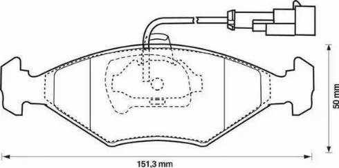 Stop 573109S - Kit de plaquettes de frein, frein à disque cwaw.fr