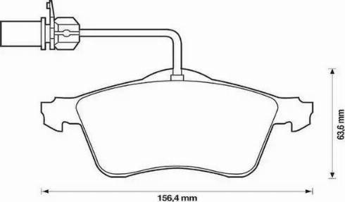 Stop 573106S - Kit de plaquettes de frein, frein à disque cwaw.fr