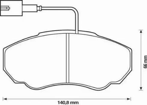 Stop 573113S - Kit de plaquettes de frein, frein à disque cwaw.fr