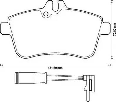 Stop 573230S - Kit de plaquettes de frein, frein à disque cwaw.fr