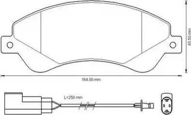 Stop 573276S - Kit de plaquettes de frein, frein à disque cwaw.fr