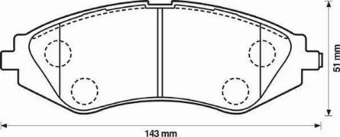 Stop 572403S - Kit de plaquettes de frein, frein à disque cwaw.fr