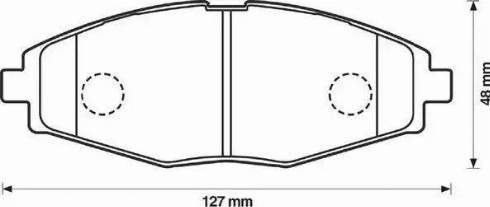 Stop 572402S - Kit de plaquettes de frein, frein à disque cwaw.fr