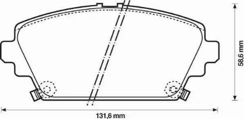 Stop 572429S - Kit de plaquettes de frein, frein à disque cwaw.fr