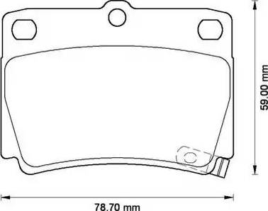 Stop 572519S - Kit de plaquettes de frein, frein à disque cwaw.fr