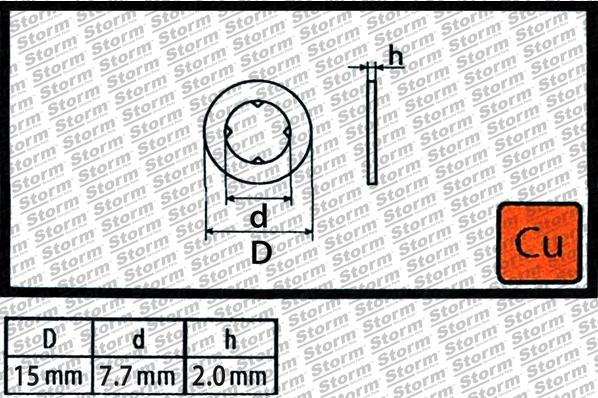 Storm 46000000716 - Kit de joints, injecteur cwaw.fr