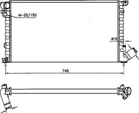 Storm 29005 - Radiateur, refroidissement du moteur cwaw.fr