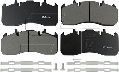 ST-Templin 03.120.8700.441 - Kit de plaquettes de frein, frein à disque cwaw.fr