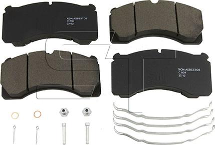 ST-Templin 03.120.8700.400 - Kit de plaquettes de frein, frein à disque cwaw.fr