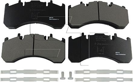 ST-Templin 03.120.8700.501 - Kit de plaquettes de frein, frein à disque cwaw.fr