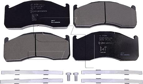 ST-Templin 03.120.8700.510 - Kit de plaquettes de frein, frein à disque cwaw.fr