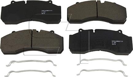 ST-Templin 03.120.8700.160 - Kit de plaquettes de frein, frein à disque cwaw.fr