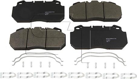 ST-Templin 03.120.8700.100 - Kit de plaquettes de frein, frein à disque cwaw.fr