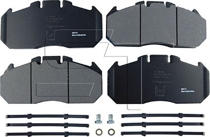 ST-Templin 03.120.8700.181 - Kit de plaquettes de frein, frein à disque cwaw.fr