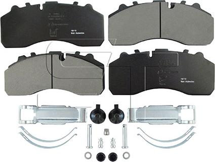 ST-Templin 03.120.8700.121 - Kit de plaquettes de frein, frein à disque cwaw.fr