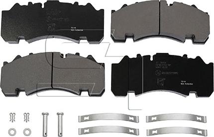 ST-Templin 03.120.8700.791 - Kit de plaquettes de frein, frein à disque cwaw.fr