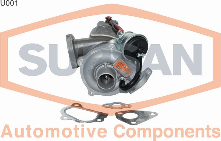 SUPSAN U001 - Turbocompresseur, suralimentation cwaw.fr