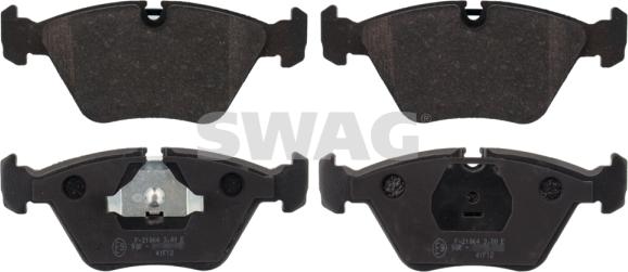 Swag 99 11 6083 - Kit de plaquettes de frein, frein à disque cwaw.fr