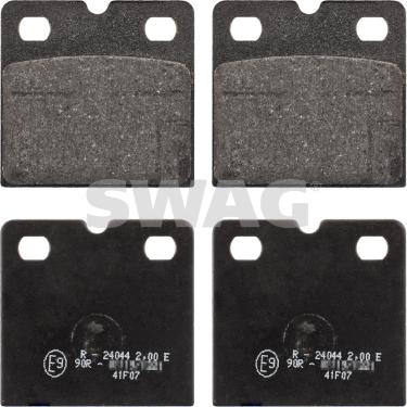 Swag 99 11 6087 - Kit de plaquettes de frein, disque de frein de stationnement cwaw.fr