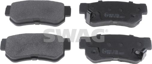 Swag 90 91 6675 - Kit de plaquettes de frein, frein à disque cwaw.fr