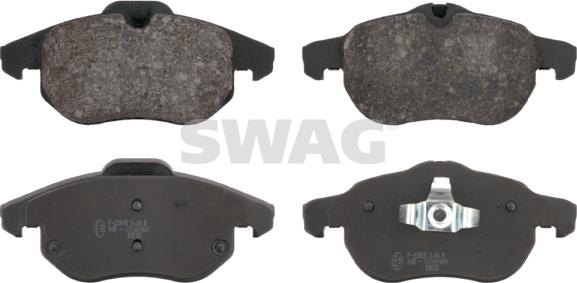 Swag 40 91 6492 - Kit de plaquettes de frein, frein à disque cwaw.fr