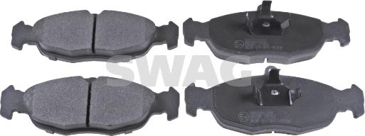 Swag 40 91 6055 - Kit de plaquettes de frein, frein à disque cwaw.fr