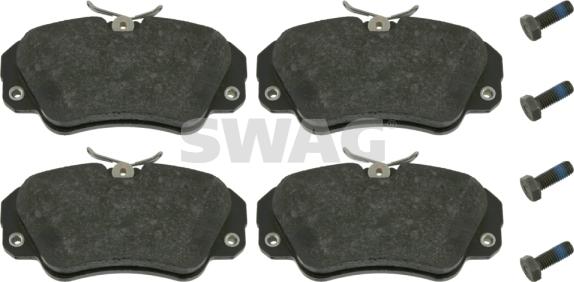 Swag 40 91 6031 - Kit de plaquettes de frein, frein à disque cwaw.fr