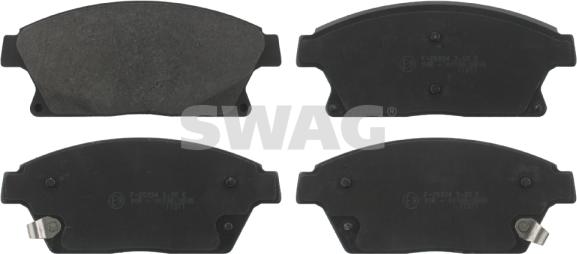 Swag 40 91 6788 - Kit de plaquettes de frein, frein à disque cwaw.fr