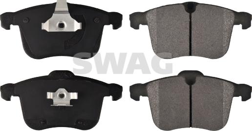 Swag 40 11 6155 - Kit de plaquettes de frein, frein à disque cwaw.fr