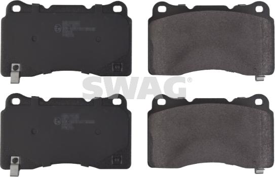 Swag 40 11 6151 - Kit de plaquettes de frein, frein à disque cwaw.fr