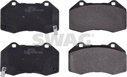 Swag 40 11 6223 - Kit de plaquettes de frein, frein à disque cwaw.fr