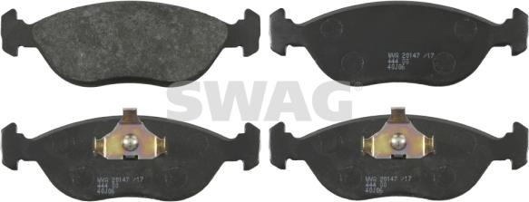 Swag 55 91 6470 - Kit de plaquettes de frein, frein à disque cwaw.fr