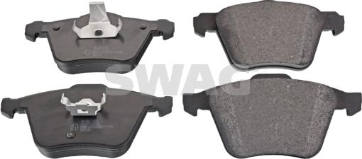 Swag 55 91 6505 - Kit de plaquettes de frein, frein à disque cwaw.fr