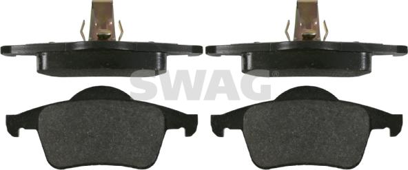 Swag 55 91 6360 - Kit de plaquettes de frein, frein à disque cwaw.fr