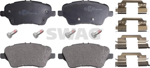 Swag 50 91 6940 - Kit de plaquettes de frein, frein à disque cwaw.fr