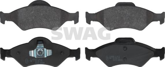 Swag 50 91 6400 - Kit de plaquettes de frein, frein à disque cwaw.fr