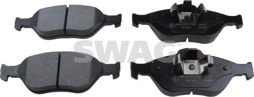 Swag 50 91 6401 - Kit de plaquettes de frein, frein à disque cwaw.fr