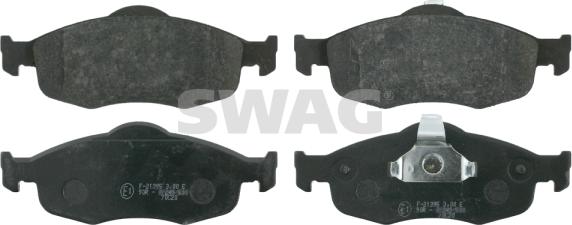 Swag 50 91 6202 - Kit de plaquettes de frein, frein à disque cwaw.fr