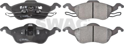 Swag 50 91 6279 - Kit de plaquettes de frein, frein à disque cwaw.fr